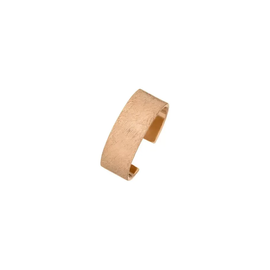earcuff_matt_mm__k_rosego_2.webp Earcuff Matt, 4mm, 18 K Rosegold vergoldet-LEAF Fashion