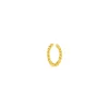 Earcuff Rope, 10 mm, 18 K Gelbgold vergoldet-LEAF Clearance