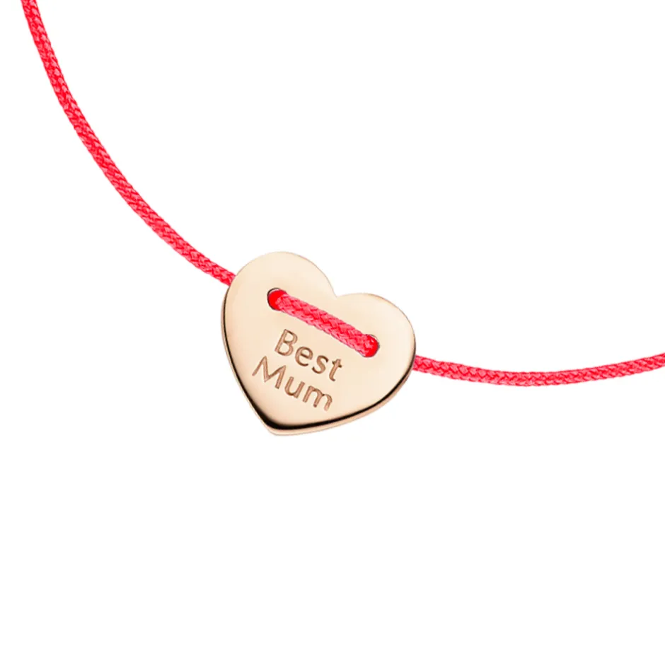 freundschaftsarmband_best_0-5.webp Freundschaftsarmband BEST MUM, 14 Karat Rosegold,-LEAF Online