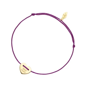 Freundschaftsarmband BEST MUM, 14 Karat Gelbgold-LEAF Discount