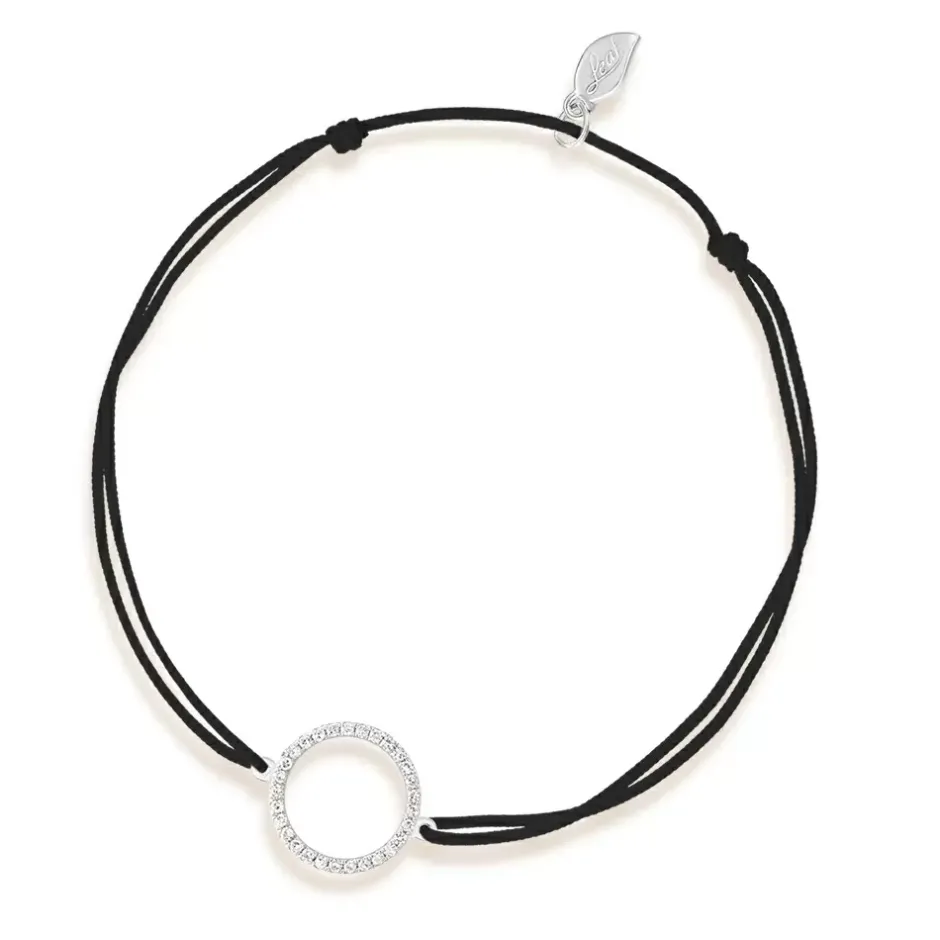 freundschaftsarmband_circ_0-1.webp Freundschaftsarmband Circle mit Diamanten, 18 Karat Weißgold-LEAF Online