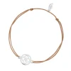 Freundschaftsarmband Clover, 14 Karat Weißgold-LEAF Clearance