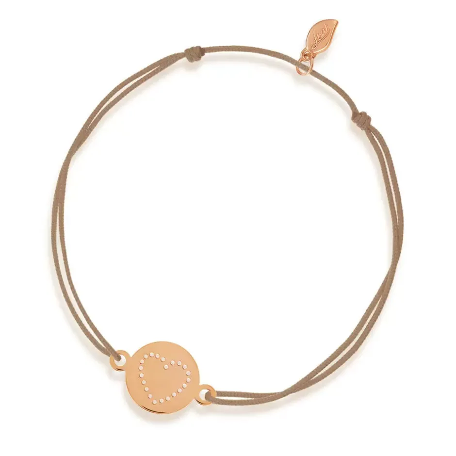 freundschaftsarmband_disc_0-7.webp Freundschaftsarmband Disc HEART, 14 Karat Rosegold-LEAF Outlet