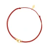 Freundschaftsarmband ETERNAL TOUCH, 14 Karat Gelbgold-LEAF Fashion