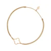 Freundschaftsarmband GENTLE CLOVER, 14 Karat Rosegold-LEAF Outlet