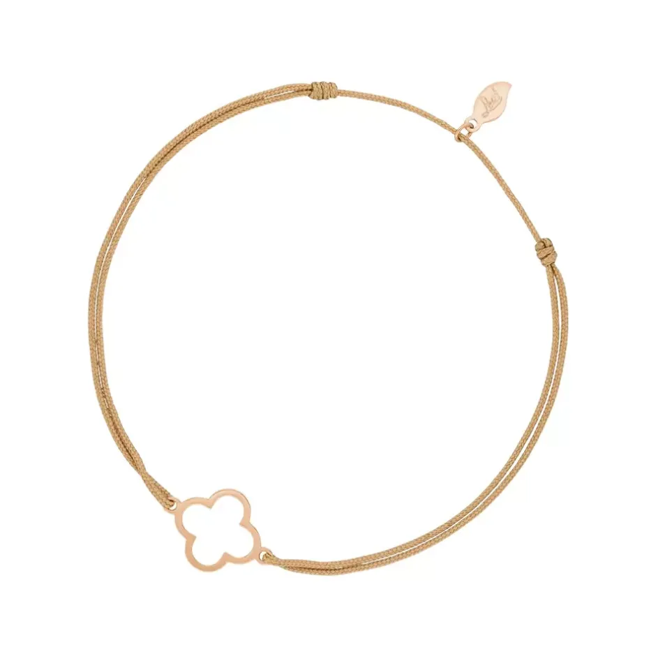 freundschaftsarmband_gent_0-4.webp Freundschaftsarmband GENTLE CLOVER, 14 Karat Rosegold-LEAF Outlet