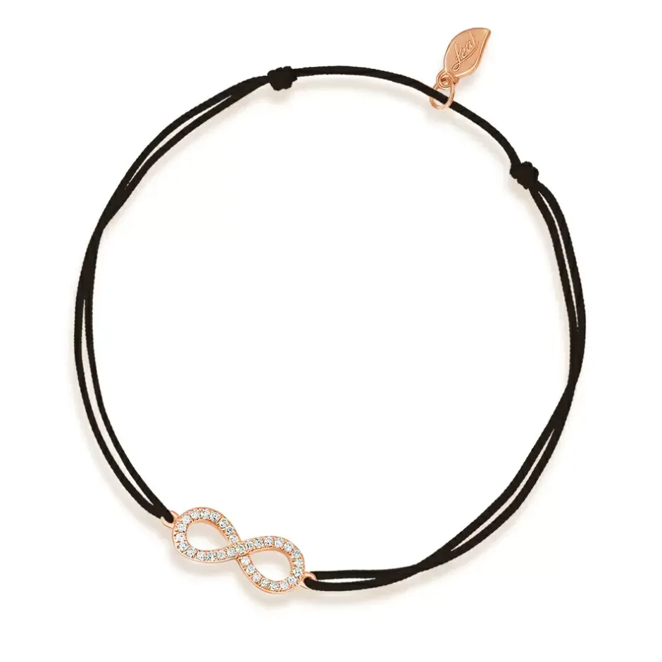 freundschaftsarmband_infi_0-5.webp Freundschaftsarmband Infinity mit Diamanten, 18 Karat Rosegold-LEAF Sale