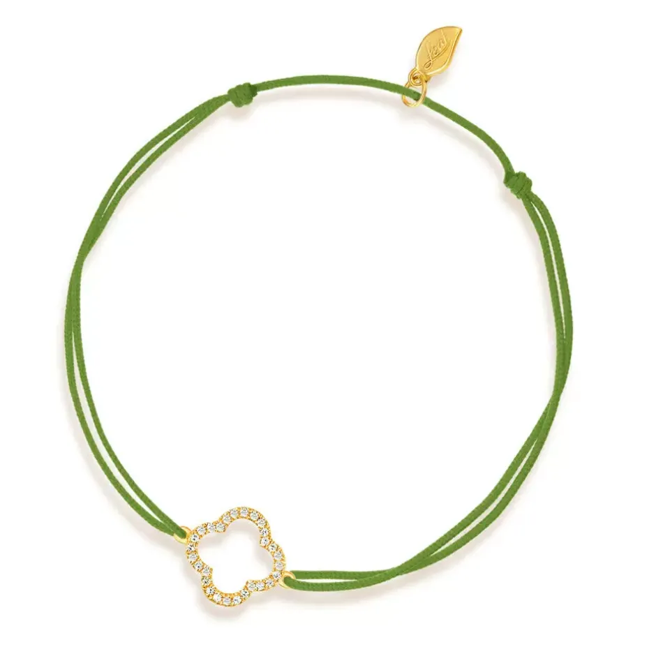 freundschaftsarmband_klee_0.webp Freundschaftsarmband Kleeblatt mit Diamanten, 18 Karat Gelbgold-LEAF Discount