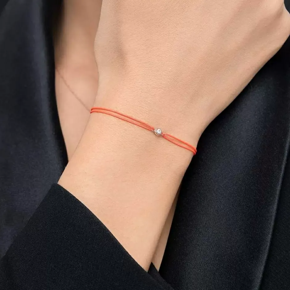 freundschaftsarmband_my_f_1-2.webp Freundschaftsarmband MY FIRST DIAMOND, 14 Karat Rosegold-LEAF Hot