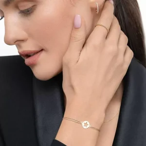 Freundschaftsarmband Star, 14 Karat Gelbgold-LEAF Sale