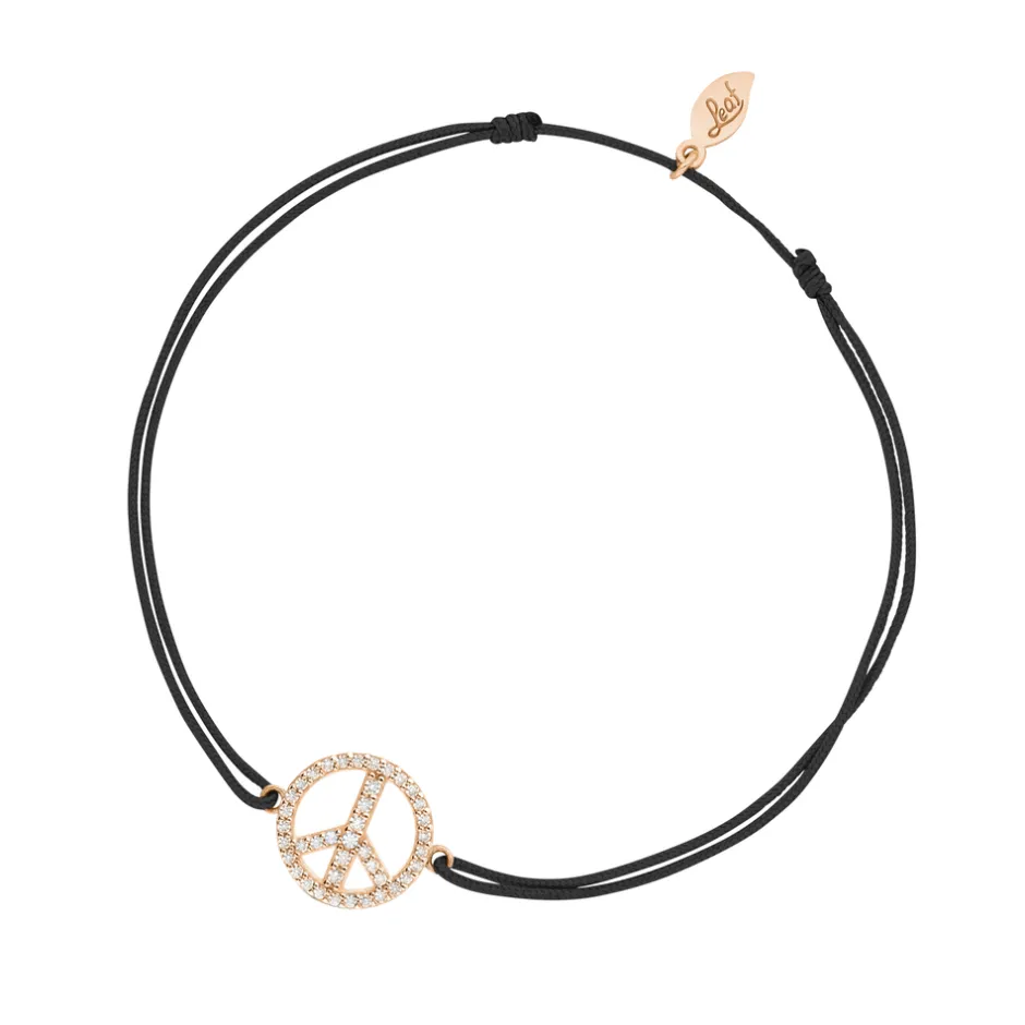 glcksarmband_peace_mit_zi_0-2.webp Glücksarmband PEACE mit Zirkonia, 18 K Rosegold vegoldet,-LEAF Online
