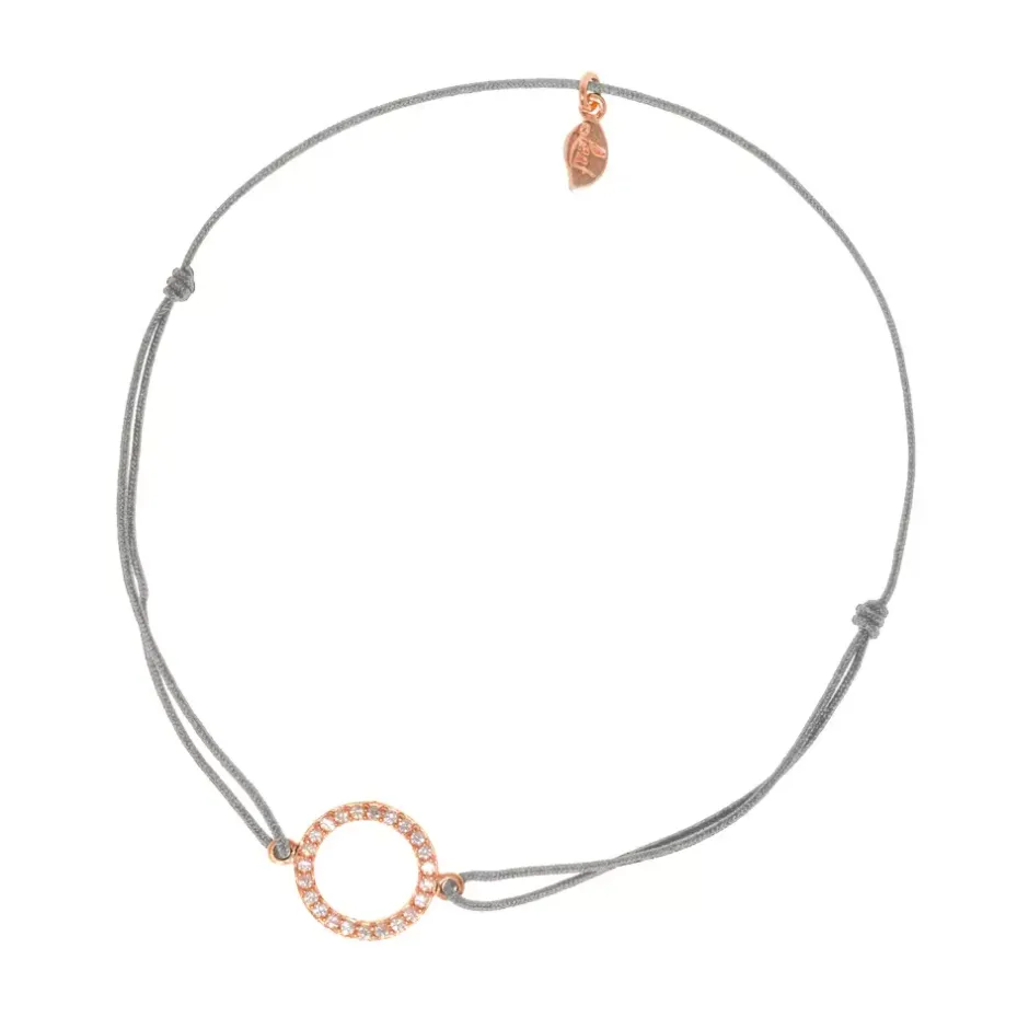 glcksarmbndchen_circle_zi_0-1.webp Glücksarmbändchen Circle Zirkonia, Roségold vergoldet,-LEAF Sale