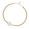 Glücksbändchen Flower of Life, 925 Sterlingsilber,-LEAF Clearance
