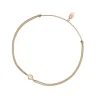Glücksbändchen Pure, 18 K Rosegold vergoldet,-LEAF New