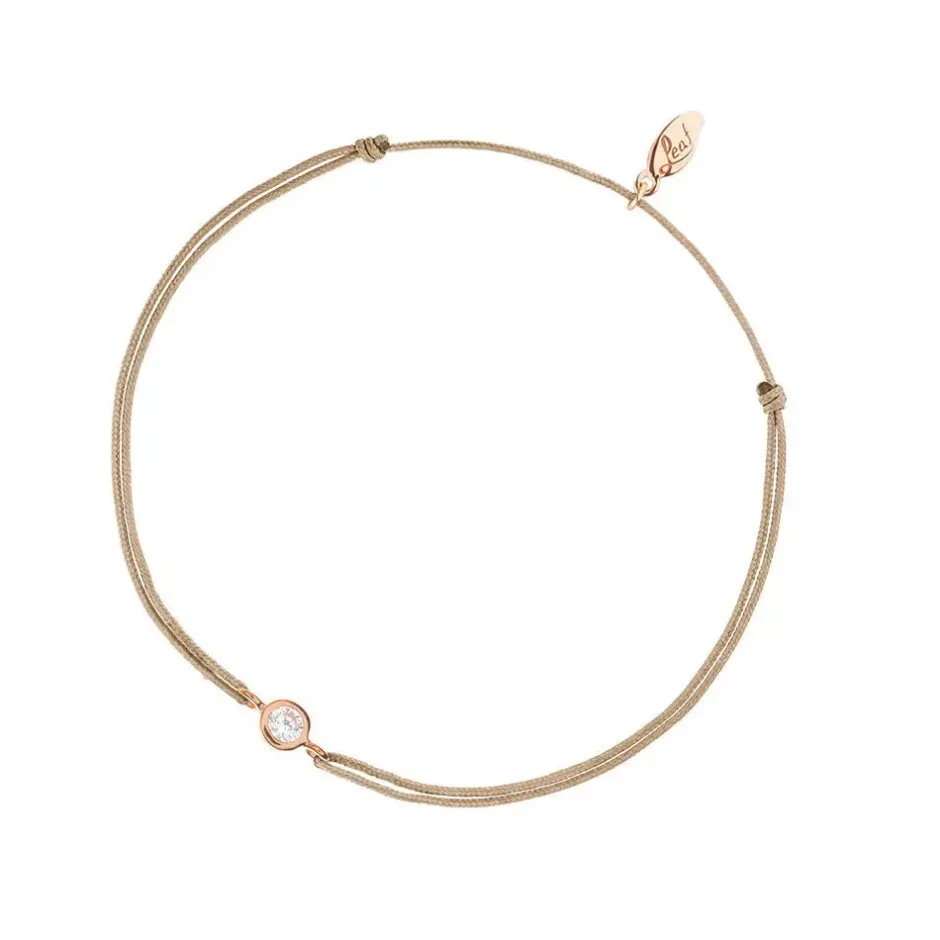 glcksbndchen_pure__k_rose_0.webp Glücksbändchen Pure, 18 K Rosegold vergoldet,-LEAF New