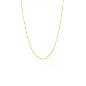 Gliederhalskette, 40 - 45 cm, 18 Karat Gelbgold vergoldet-LEAF Sale