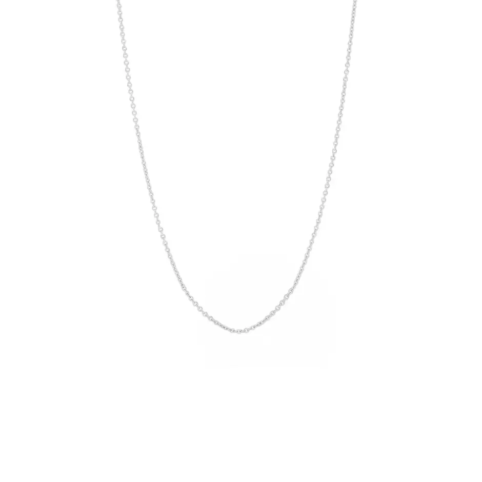 gliederhalskette____cm__s_0.webp Gliederhalskette, 40 - 45 cm, 925 Sterlingsilber, rhodiniert-LEAF Fashion