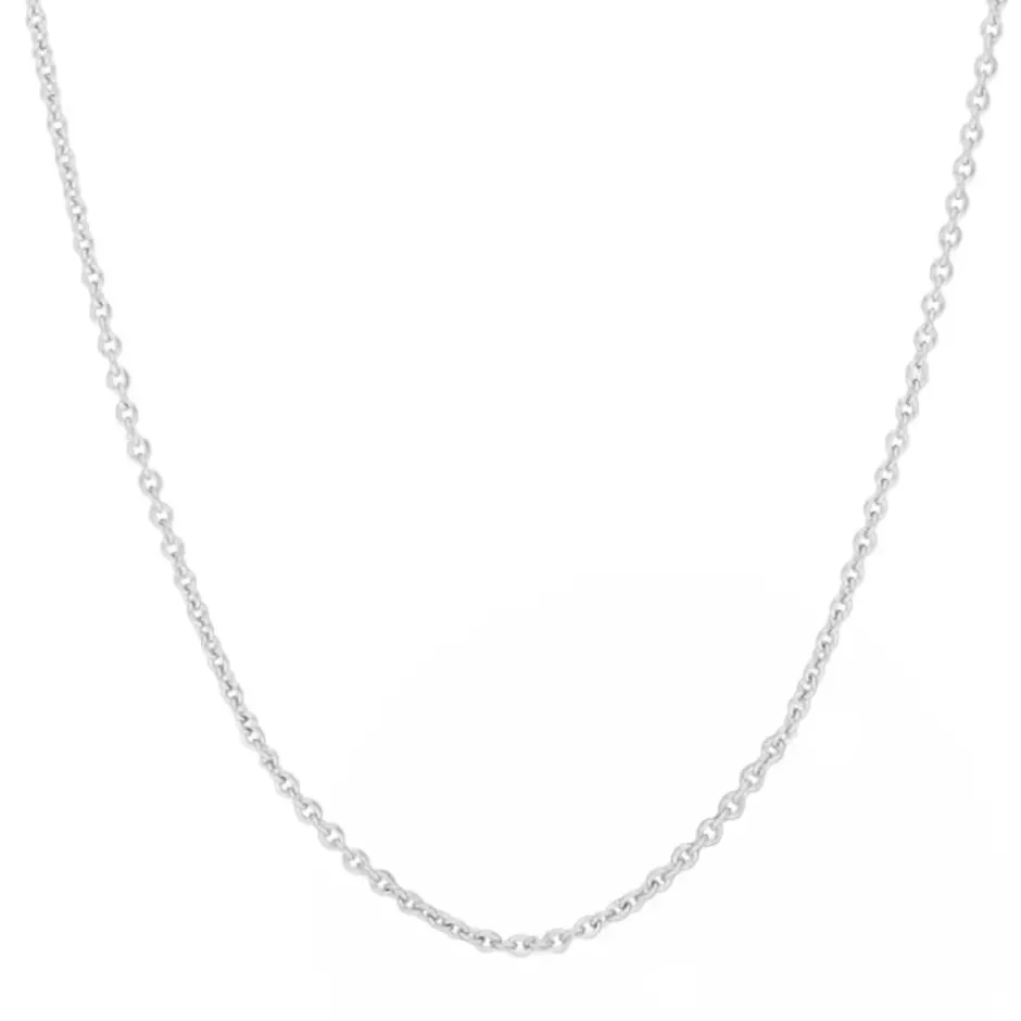 gliederhalskette____cm__s_1.webp Gliederhalskette, 40 - 45 cm, 925 Sterlingsilber, rhodiniert-LEAF Fashion