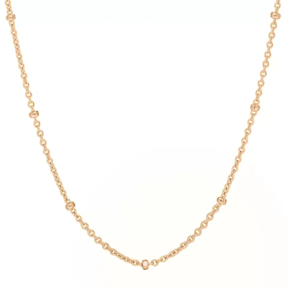 gliederkette_mit_kugeln_c_1-2.webp Gliederkette mit Kugeln, 55cm, 18 Karat Rosegold vergoldet-LEAF Discount