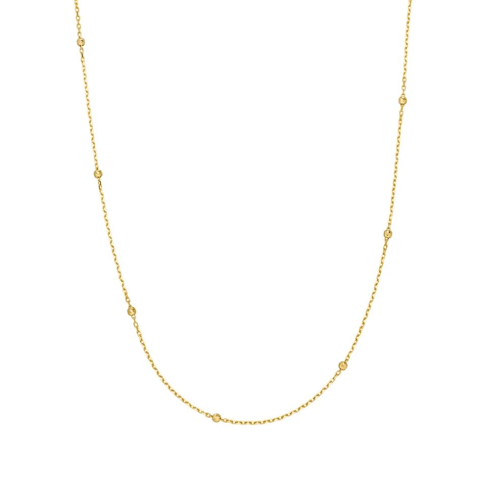 halskette_beads__karat_ge_0.webp Halskette Beads, 14 Karat Gelbgold-LEAF Best