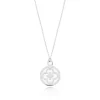 Halskette Clover, 14 Karat Weißgold-LEAF Clearance