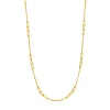 Halskette CUBE II, 18 Karat Gelbgold-LEAF Hot