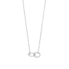 Halskette ETERNAL TOUCH, Diamanten, 14 Karat Weißgold-LEAF Discount