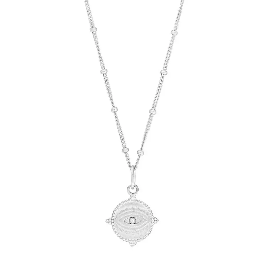 halskette_evil_eye_cm__st_0.webp Halskette Evil Eye, 45cm, 925 Sterlingsilber-LEAF Discount
