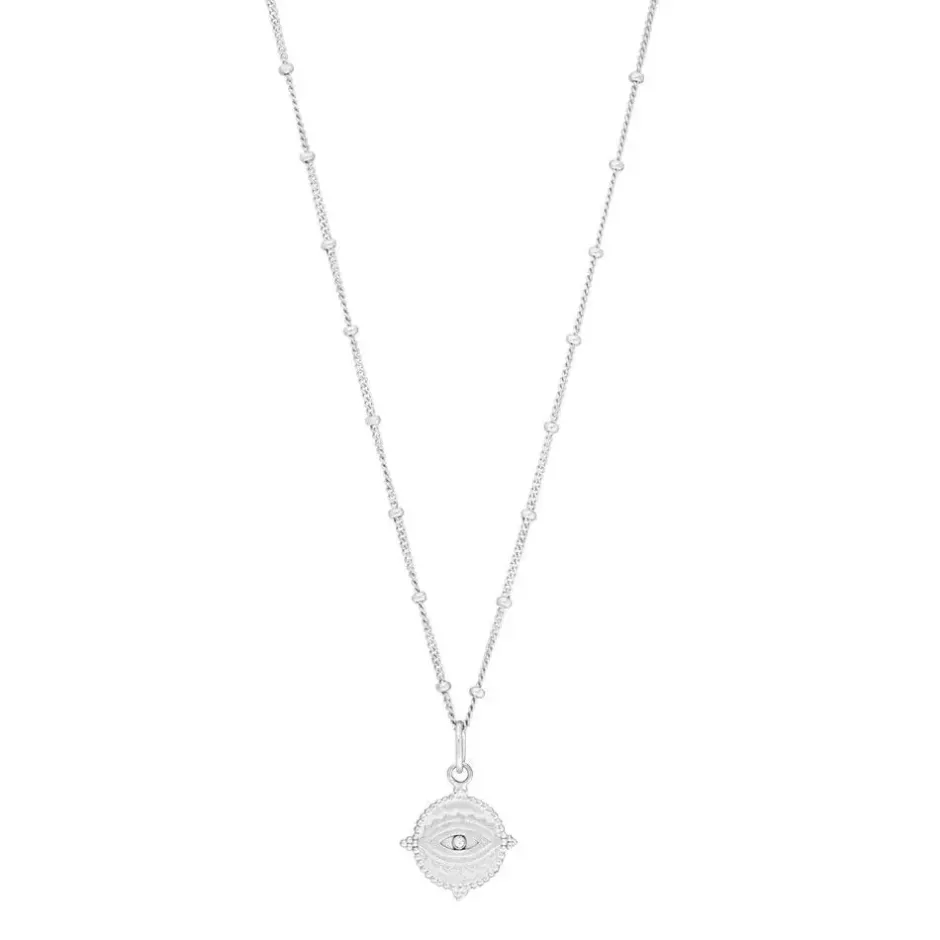 halskette_evil_eye_cm__st_2.webp Halskette Evil Eye, 45cm, 925 Sterlingsilber-LEAF Discount