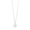 Halskette Flower of Life, 45cm, 925 Sterlingsilber-LEAF Sale