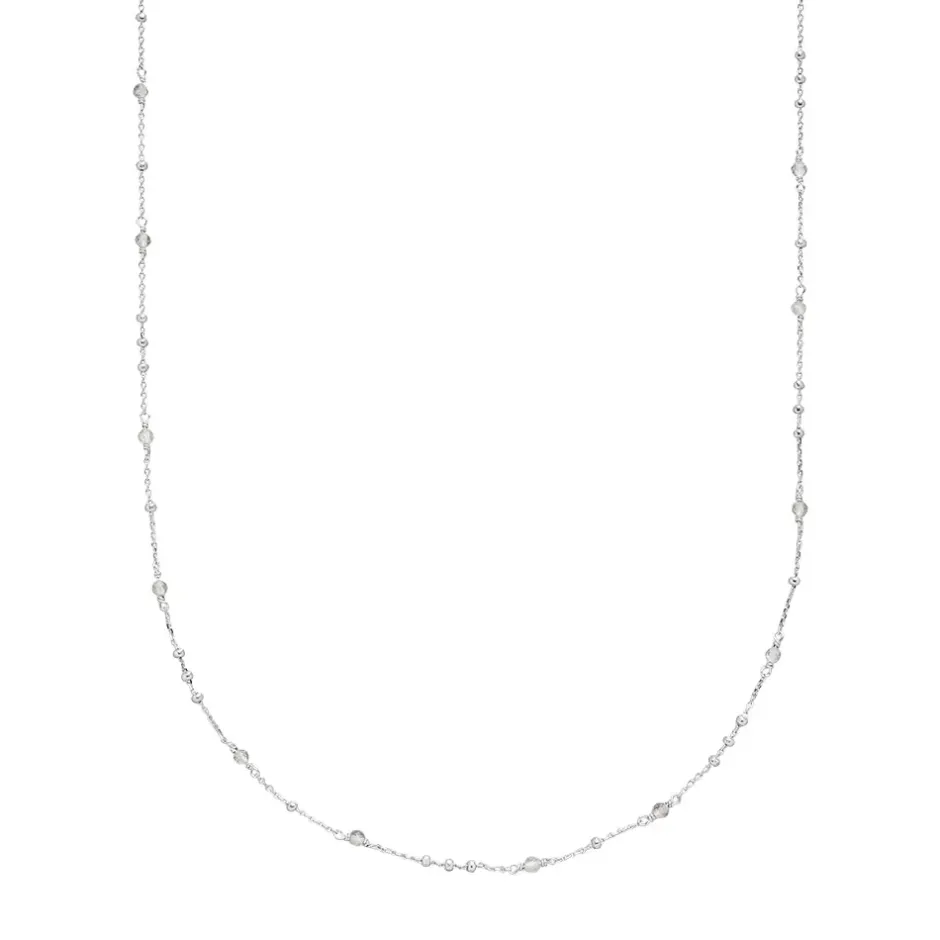 halskette_flying_gems_lab_0.webp Halskette Flying Gems, Labradorit, 90cm, 925 Sterlingsilber-LEAF Sale
