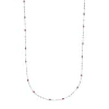 Halskette Flying Gems, Rhodonit, 925 Sterlingsilber-LEAF Online