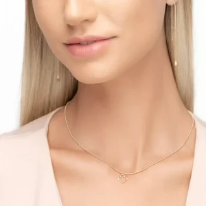 Halskette GENTLE CLOVER, 14 Karat Gelbgold-LEAF Best
