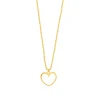 Halskette GENTLE HEART, 14 Karat Gelbgold-LEAF New