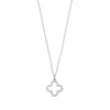 Halskette Kleeblatt, 925 Sterlingsilber-LEAF Best