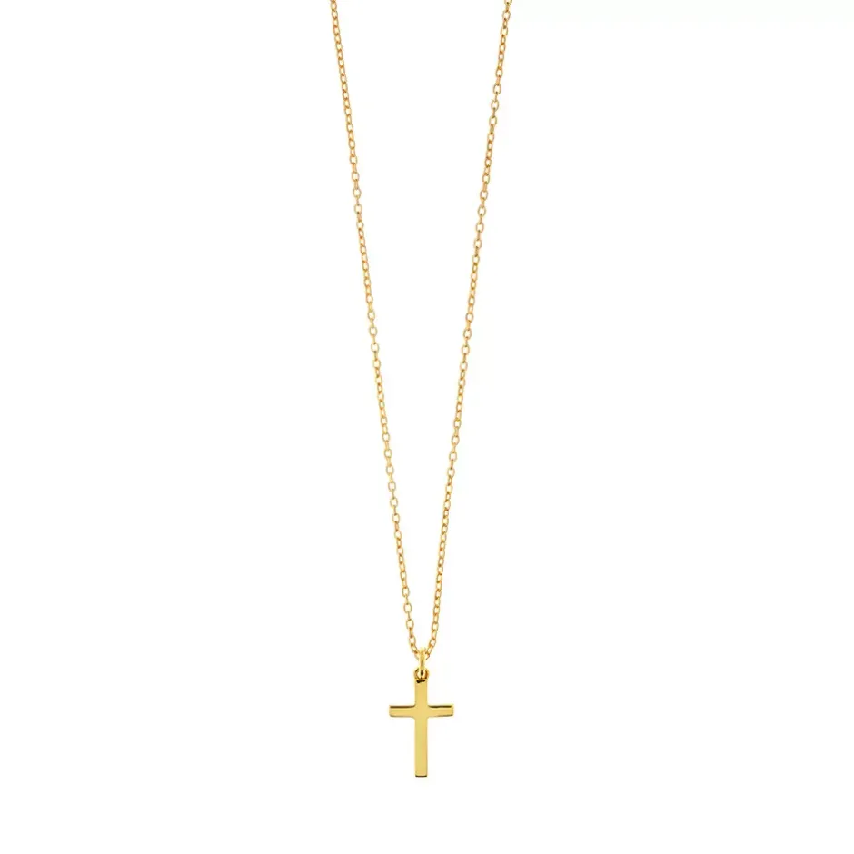 halskette_kreuz__karat_ge_1-1.webp Halskette Kreuz, 18 Karat Gelbgold vergoldet-LEAF Online