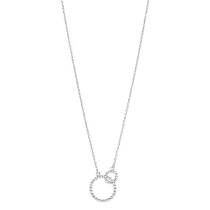 Halskette Kugelring double, 45cm, 925 Sterlingsilber-LEAF Online