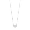Halskette Mini Brezn mit Zirkonia, 925 Sterlingsilber-LEAF Clearance
