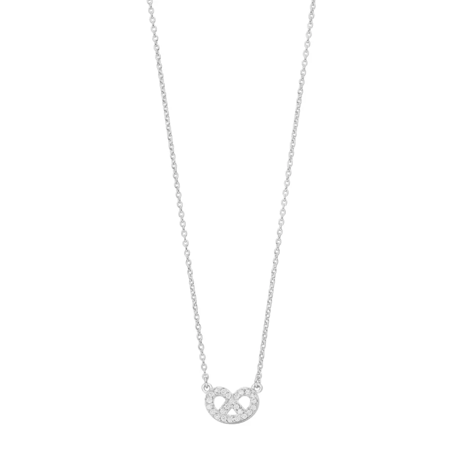 halskette_mini_brezn_mit__0.webp Halskette Mini Brezn mit Zirkonia, 925 Sterlingsilber-LEAF Clearance