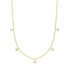 Halskette MY FIRST DIAMOND Charms, 14 Karat Gelbgold-LEAF Hot