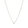 Halskette MY FIRST DIAMOND, 14 Karat Rosegold-LEAF Online