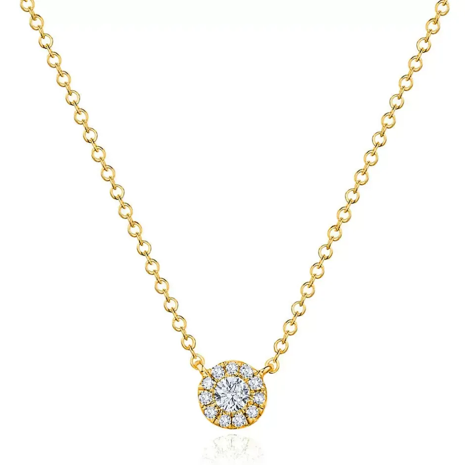 halskette_pav_ii_mit_diam_0.webp Halskette Pavé II mit Diamanten, 18 Karat Gelbgold-LEAF Hot