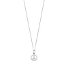 Halskette Peace mit Zirkonia, 925 Sterlingsilber-LEAF New