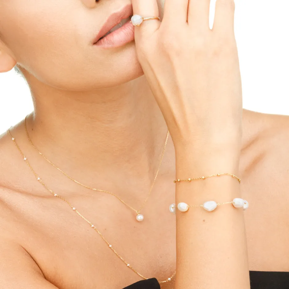 halskette_pearls__karat_g_2.webp Halskette Pearls, 14 Karat Gelbgold-LEAF Best