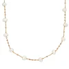 Halskette Perle, 18 Karat Rosegold-LEAF Sale