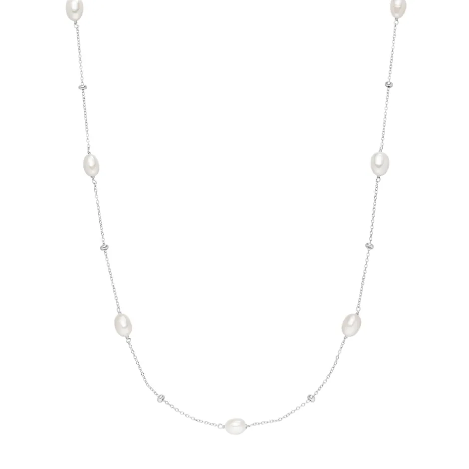 halskette_perlen_basic__s_0.webp Halskette Perlen Basic, 925 Sterlingsilber-LEAF Outlet