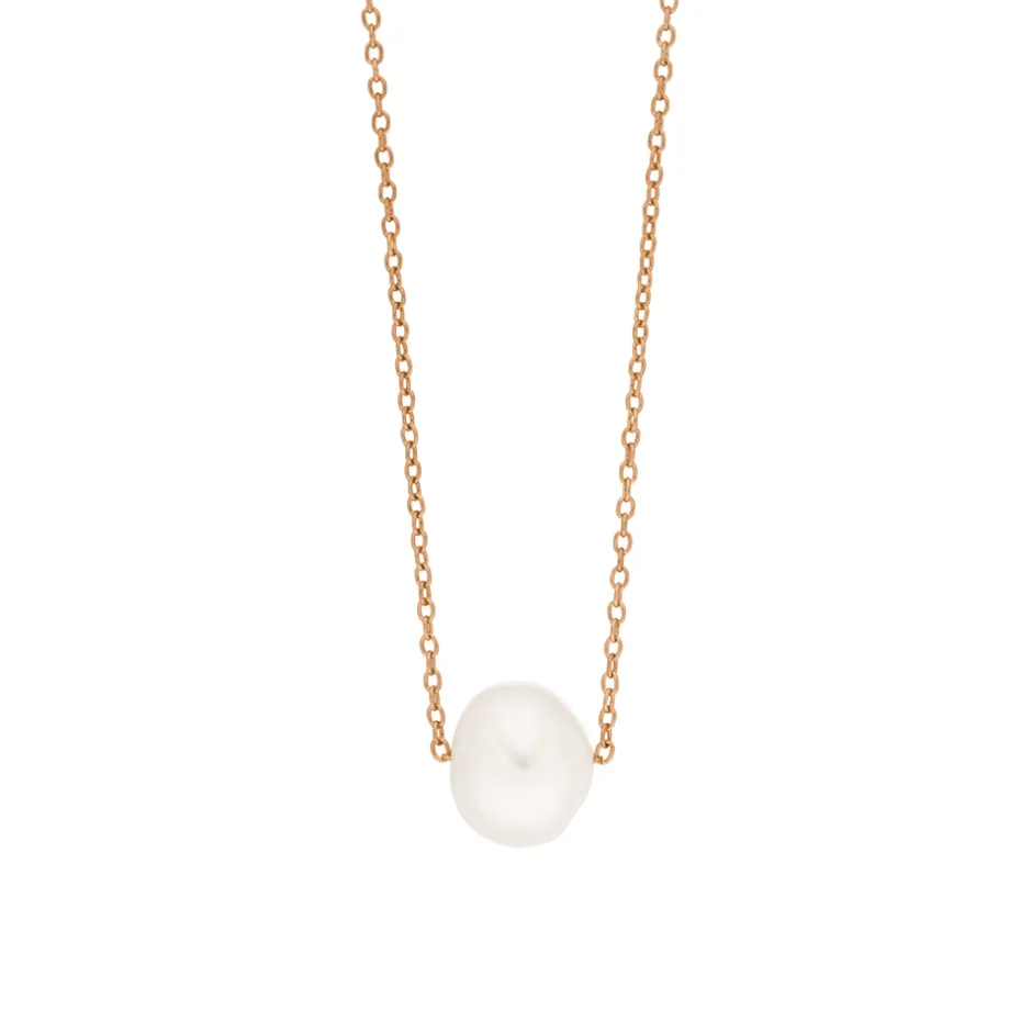 halskette_perlen_tropfen__0-2.webp Halskette Perlen Tropfen, 18 Karat Rosegold vergoldet-LEAF Hot