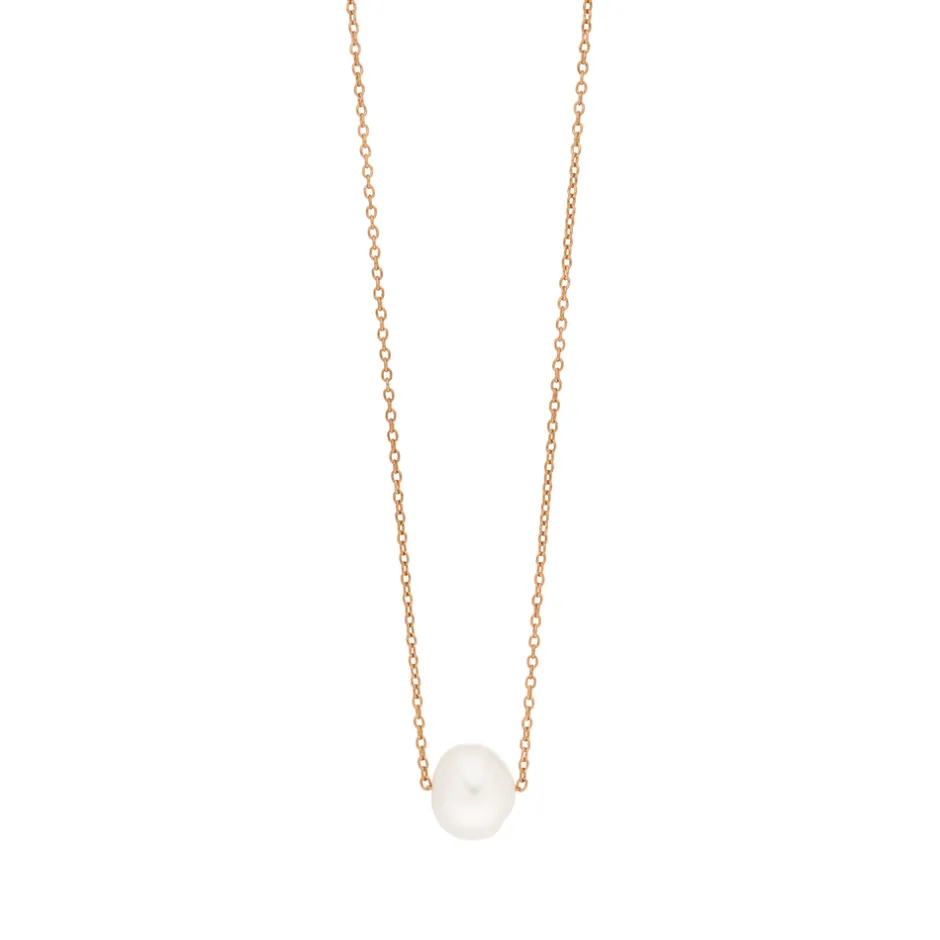 halskette_perlen_tropfen__1-2.webp Halskette Perlen Tropfen, 18 Karat Rosegold vergoldet-LEAF Hot