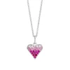 Halskette Pink Valentine, 925 Sterlingsilber-LEAF Discount