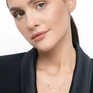 Halskette Platelet, 14 Karat Gelbgold-LEAF New